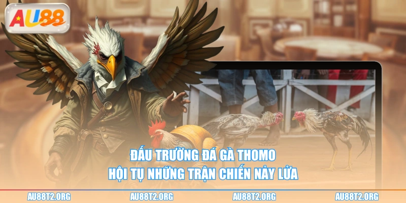 Đấu trường đá gà Thomo hội tự những trận chiến nảy lửa
